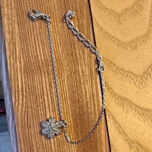 Swarovski Silver Snowflake Bracelet